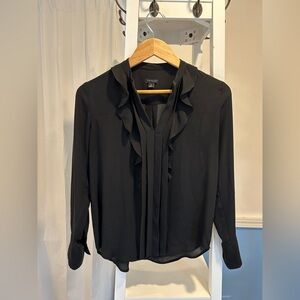Ann Taylor black blouse